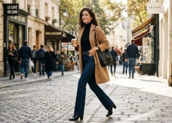 A calça jeans bootcut voltou à moda e promete substituir modelos justos no guarda-roupa feminino