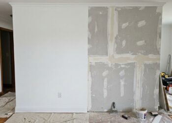 Massa corrida, massa acrílica ou gesso: saiba qual aplicar antes da pintura em cada ambiente