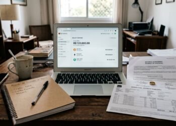 Durante a partilha de bens, a esposa descobre que o ex-marido transferiu valores da conta conjunta para carteiras digitais semanas antes da separação; o juiz determina a quebra de sigilo fiscal do ex-cônjuge e ordena a inclusão do patrimônio ocultado na divisão da meação