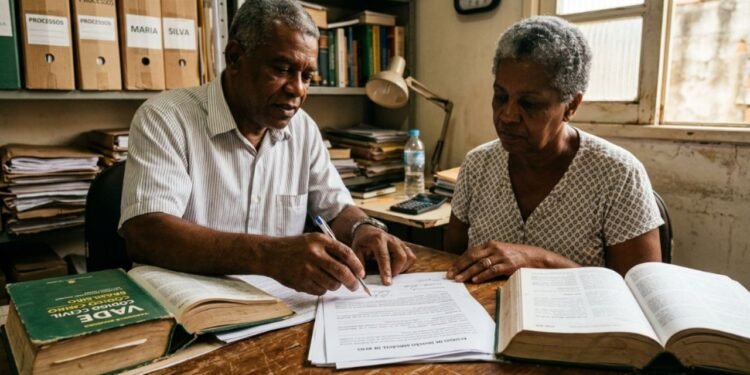 Com a separação de corpos, ele permaneceu na residência para evitar gastos com mudança, considerando o espaço uma extensão natural de sua rotina sob as regras do Direito civil brasileiro.