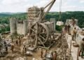 Castelo medieval na França está sendo construído há décadas usando apenas ferramentas do século 13