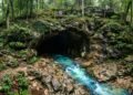 Em 1981, um estudo mapeou a água subterrânea de Mammoth Cave; depois, corantes mostraram que 60% da recarga estava fora do parque