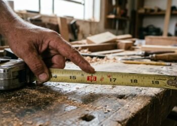 Poucos sabem o verdadeiro motivo dos números vermelhos na fita métrica e qual a função deles