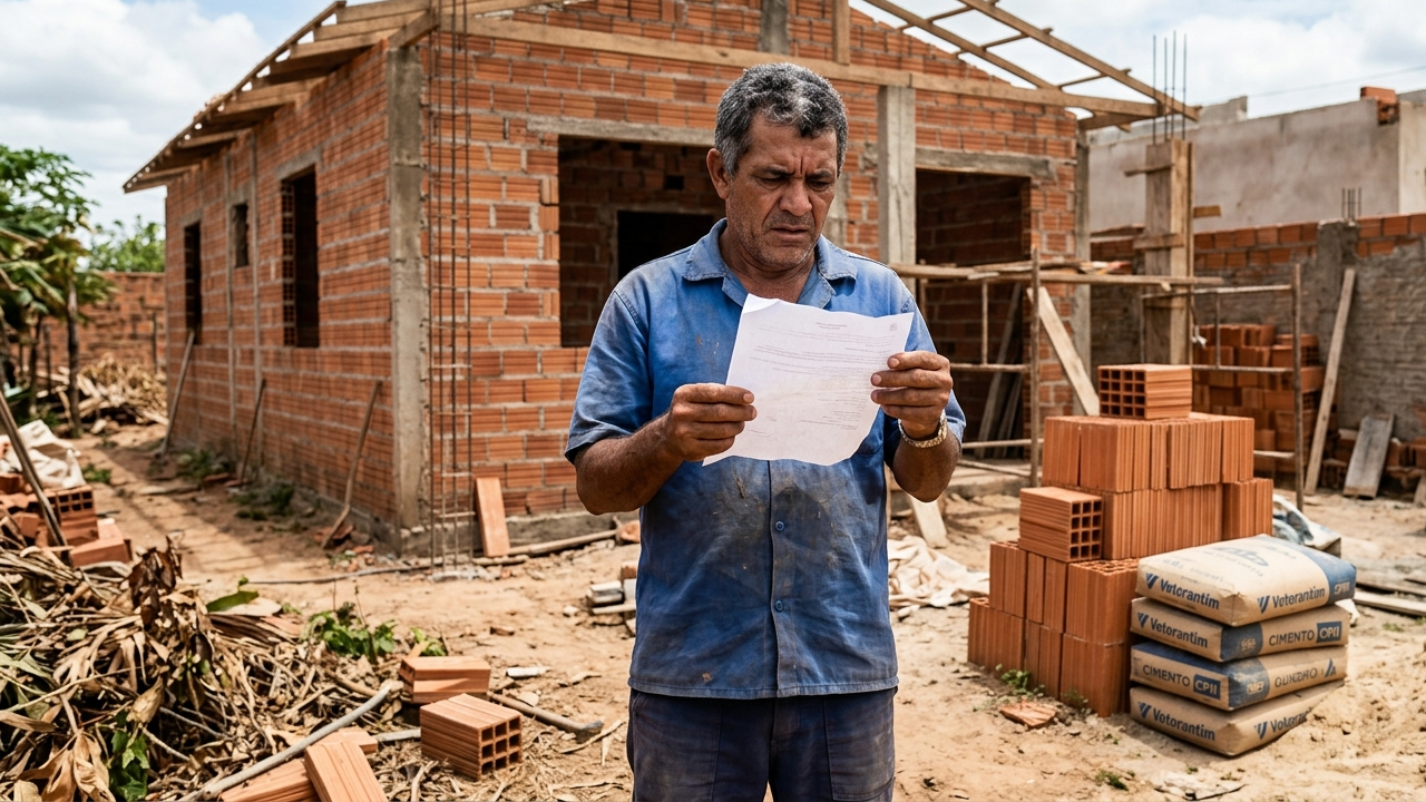 Homem constrói imóvel inteiro em terreno de outra pessoa e perde a propriedade da obra, mas o Código Civil garante indenização quando consegue demonstrar que edificou de boa-fé