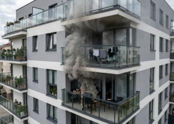 Morador de apartamento usa a churrasqueira gourmet da varanda todo final de semana, mas o sistema de exaustão do prédio falha e a fumaça invade constantemente o apartamento de cima, impregnando roupas e móveis. A Justiça proíbe o morador de usar a churrasqueira até que o problema técnico seja resolvido, caracterizando o uso nocivo da propriedade.