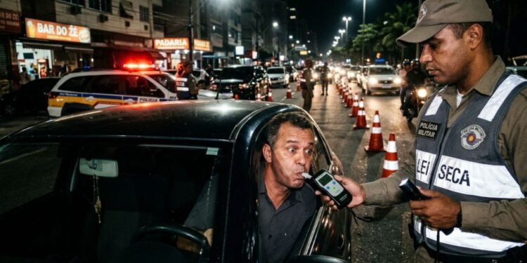 Durante uma comemoração de trabalho, Carlos tomou uma única taça de vinho no início do jantar.