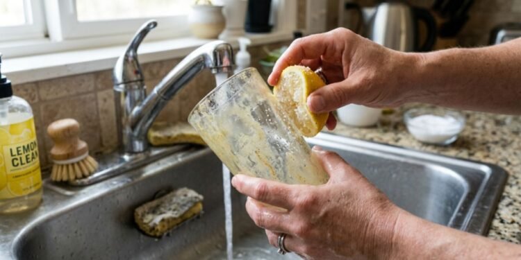 Assim que juntar uma boa quantidade, prepare a sua mistura com vinagre ou faça a limpeza do micro-ondas.