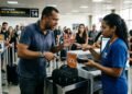 Ao embarcar em uma viagem nacional, Felipe foi impedido de levar sua mala de mão na cabine, mesmo estando dentro dos limites de peso (10 kg) e dimensões regulamentados; a empresa aérea exigiu o pagamento de taxa de despachante na porta do avião