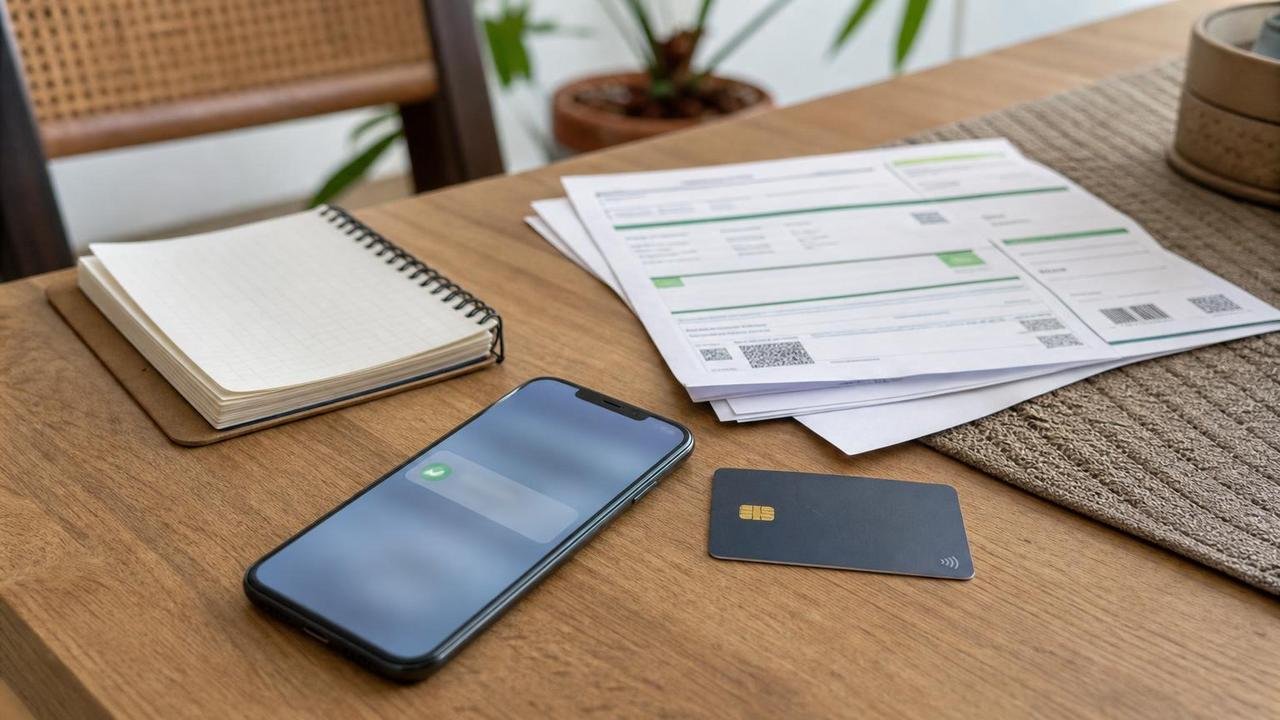 Débito automático funciona melhor com acompanhamento breve e saldo disponível.