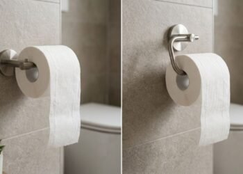 Papel higiênico para a frente ou para trás: qual é a maneira correta e por que é recomendado fazer apenas desta forma