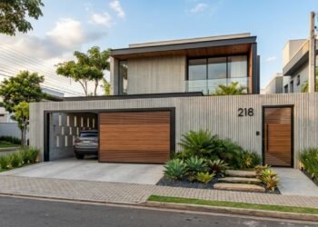 Adeus aos portões fechados e escuros: a tendência para fachadas que une segurança, ventilação e design moderno