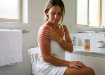 Médica dermatologista Paloma Borregón, explica: “Após a exposição solar, é essencial hidratar muito bem a pele, pois ela sofreu danos.”