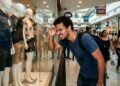 Consumidor tenta verificar o valor de uma peça na vitrine de um shopping, mas não encontra a etiqueta com o preço à vista: cliente faz a denúncia no Procon, que autua o estabelecimento comercial em R$ 4.200 com base na Lei Federal nº 10.962/2004