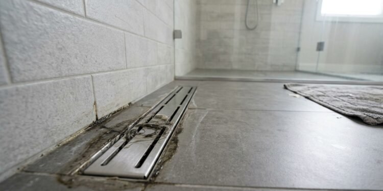 Toda essa matéria orgânica gruda nas curvas de PVC da tubulação e apodrece rapidamente no ambiente úmido e escuro.