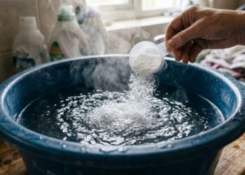 Misturar percarbonato e água fervente: por que os especialistas recomendam como solução para lavar roupa