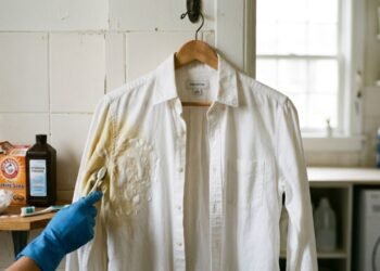 Como clarear camisa branca e tirar mancha amarela sem usar cloro na lavagem
