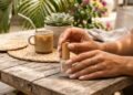O tom de esmalte inspirado no café com leite que está dominando as mãos das influenciadoras
