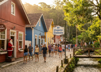 Fundada em 1929 por 296 finlandeses, essa é a única colônia nórdica do Brasil fica a 156 km do Rio de Janeiro