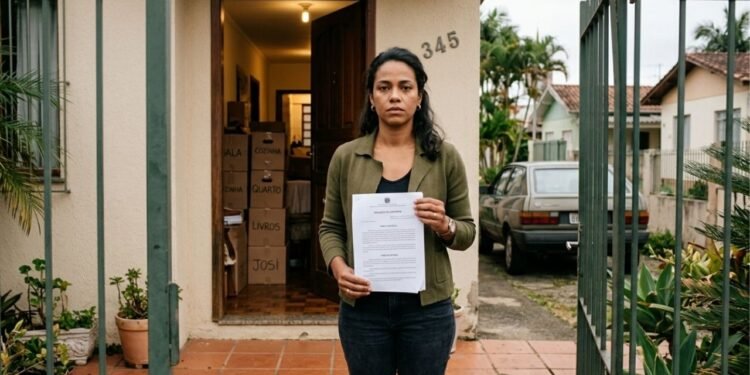 Namorada vai morar na casa do parceiro, o relacionamento acaba após 12 anos e ela se recusa a sair alegando ter direito à metade do imóvel por usucapião familiar, mas o tribunal nega a posse exclusiva porque a propriedade original foi herdada muito antes da união estável