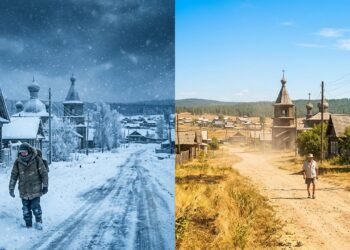 A cidade siberiana que foi de quase 70 graus negativos a 38 graus no verão: o recorde de amplitude térmica que chocou os meteorologistas