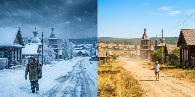A cidade siberiana que foi de quase 70 graus negativos a 38 graus no verão: o recorde de amplitude térmica que chocou os meteorologistas