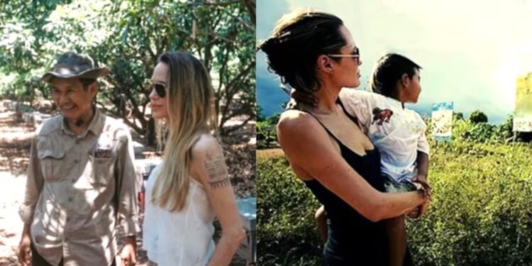 Angelina Jolie no Camboja