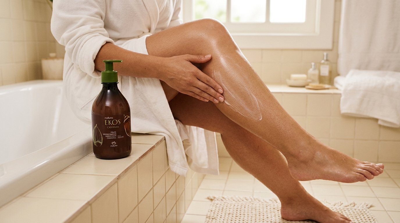 4 hidratantes da Natura para quem quer combater a sensação de pele seca e manter o corpo perfumado depois do banho
