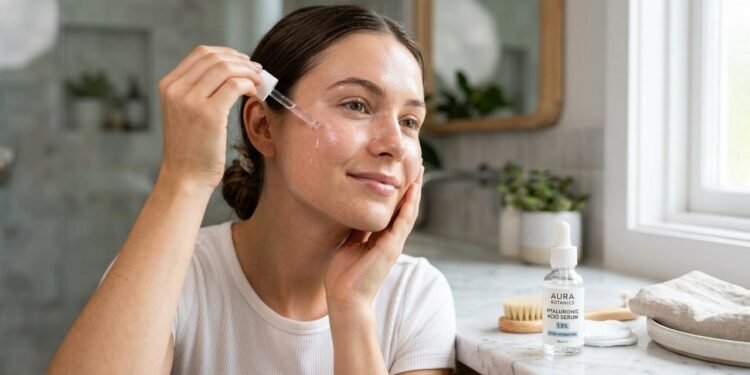 A vitamina C tópica é conhecida principalmente por sua ação antioxidante, ajudando a combater danos causados por radicais livres.