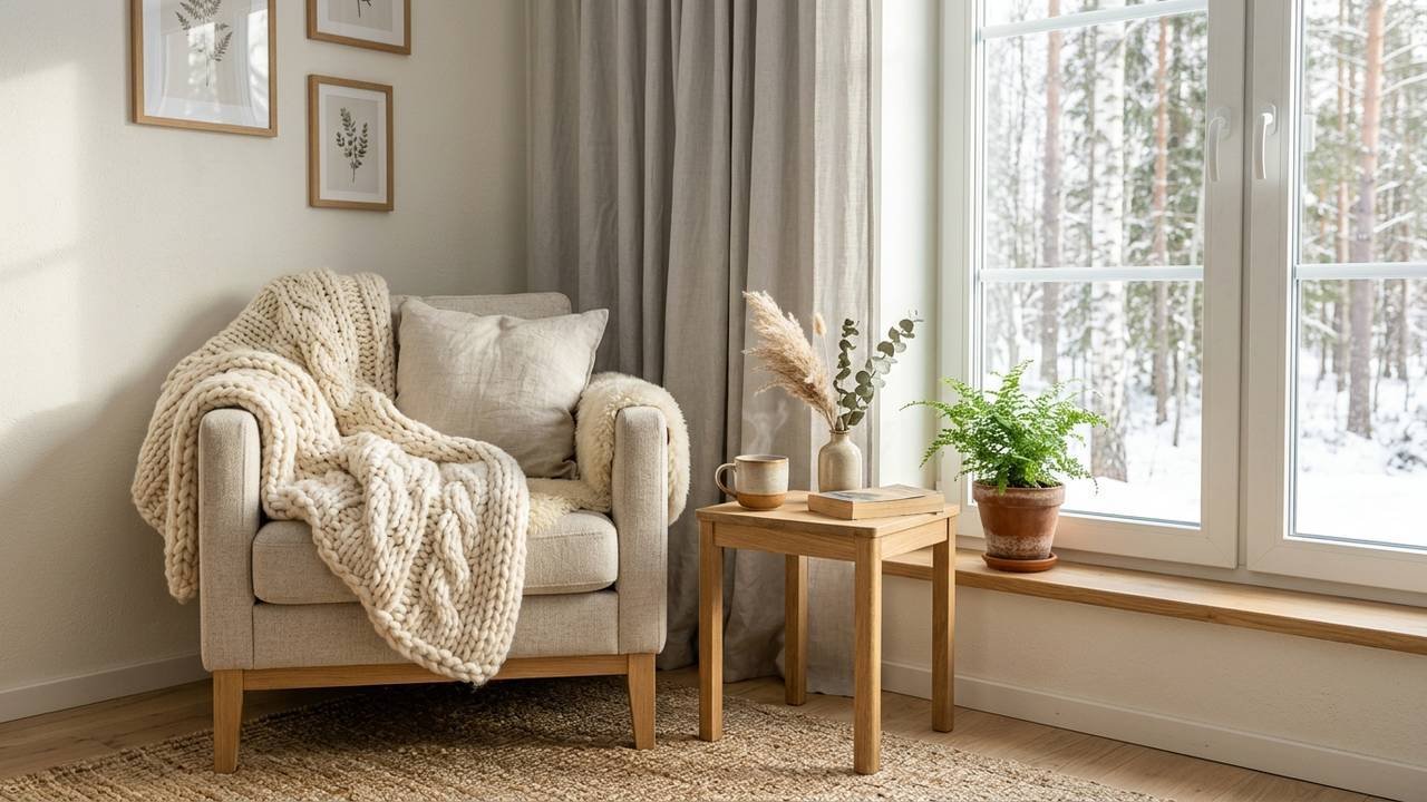 Adeus ambientes escuros e pesados: a nova técnica do estilo escandinavo com paleta neutra e têxteis que ampliam a luz da casa