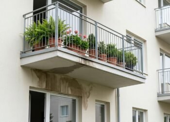 Morador instala grandes vasos e jardim vertical na varanda, mas infiltração aparece no apartamento de baixo e começa discussão sobre quem deve pagar pelos danos no teto e na pintura