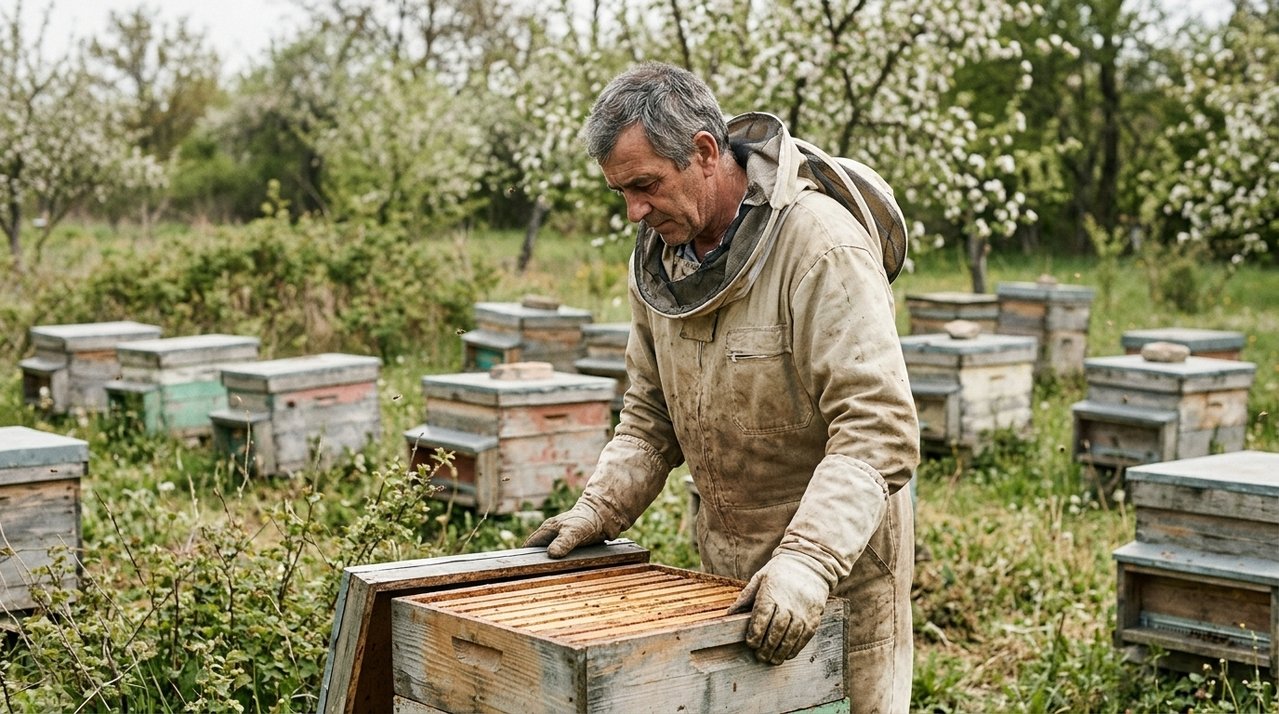 Apicultor encontra dezenas de colmeias com abelhas mortas depois de pulverização realizada em propriedade vizinha e calcula prejuízo superior a R$ 40 mil com perda de produção