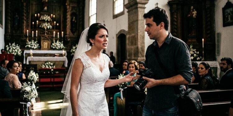 No caso de Marina, o ponto central não seria apenas a ausência do fotógrafo originalmente contratado