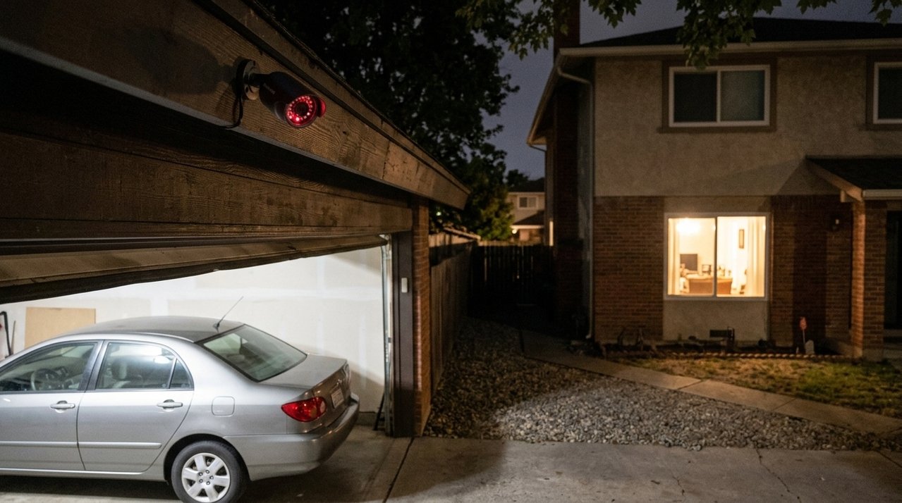 Morador instala câmera com visão noturna na garagem, mas vizinho percebe que equipamento acompanha movimentação da janela do quarto e pede retirada por invasão de privacidade