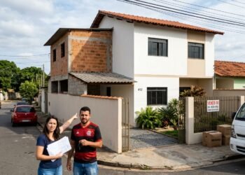 Comprador recebe as chaves, começa a reforma e arquiteto descobre que parte da casa foi construída além do permitido no terreno; problema pode recair sobre antigo ou novo proprietário