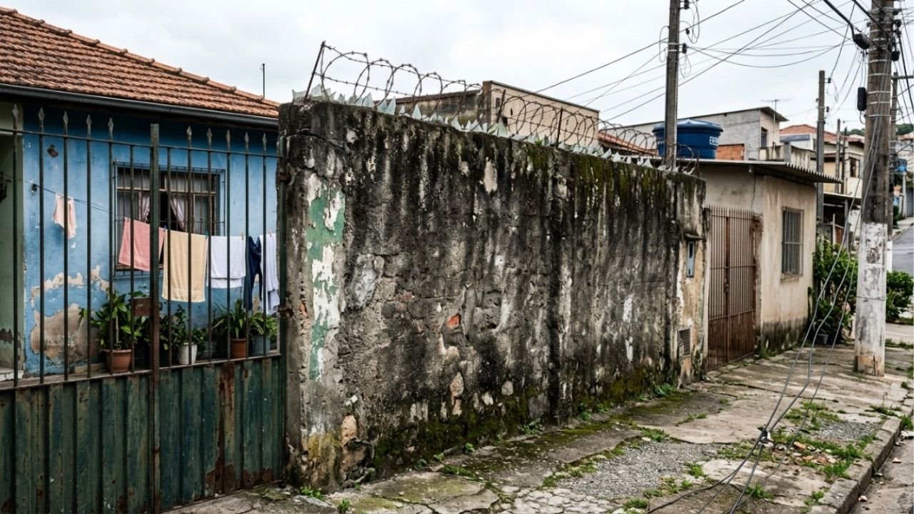 Casal mora há doze anos ao lado de um muro erguido pelo vizinho sem escritura e, ao vender o imóvel, descobre que a divisa registrada é diferente da construída
