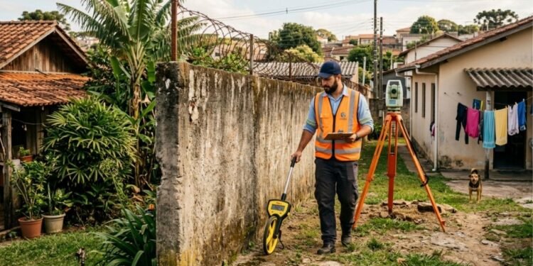 Casal mora há doze anos ao lado de um muro erguido pelo vizinho sem escritura e, ao vender o imóvel, descobre que a divisa registrada é diferente da construída