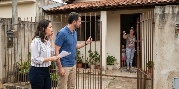 Casal arremata casa em leilão por R$ 174 mil, paga os custos da compra e descobre ao tentar entrar no imóvel que uma família permanece no local e se recusa a entregar as chaves