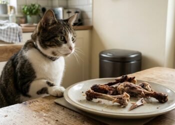 Veterinários alertam para o risco dos ossos de frango e explicam por que eles não são um petisco seguro