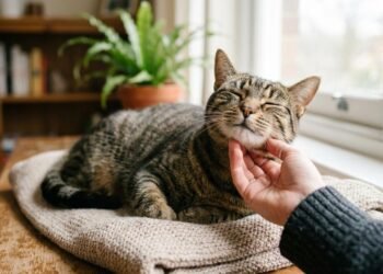 Veterinária Ana Ramírez, explica: “Se um gato calmo começar a miar com frequência, não deve ser punido.”