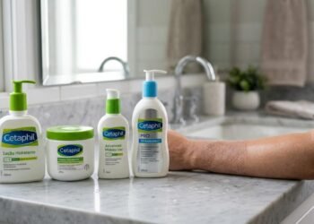 4 hidratantes da Cetaphil com niacinamida, pantenol e ceramidas para diferentes necessidades da pele