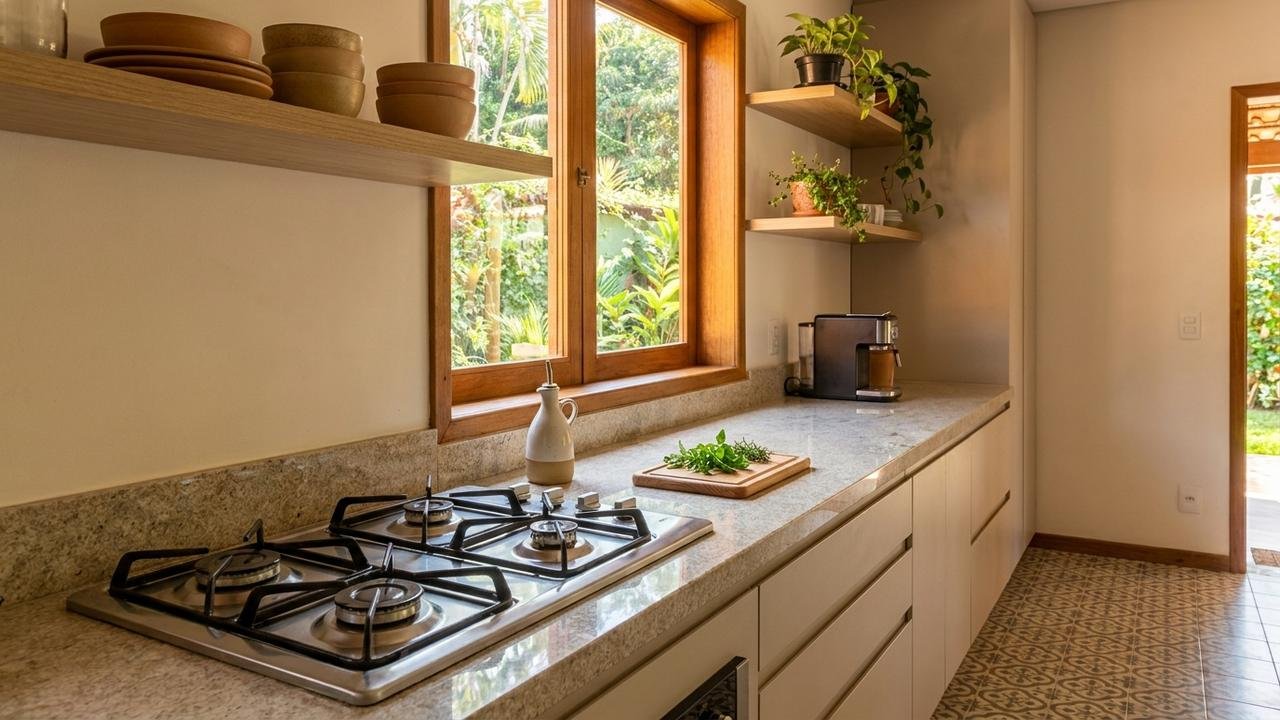 Feng Shui no fogão