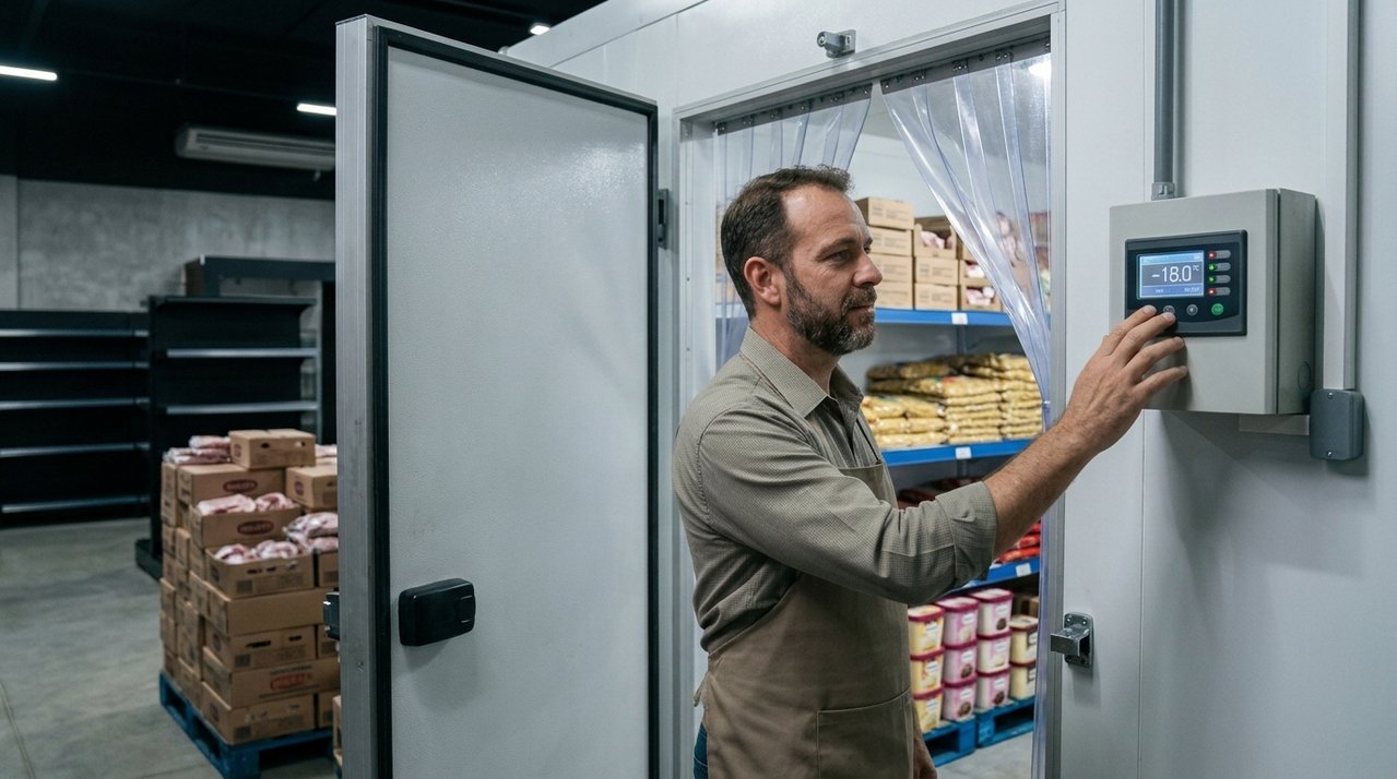 Dono de mercado instala câmara frigorífica de R$ 75 mil e perde estoque de congelados durante a madrugada, depois que sistema de alarme deixa de enviar aviso de aumento de temperatura