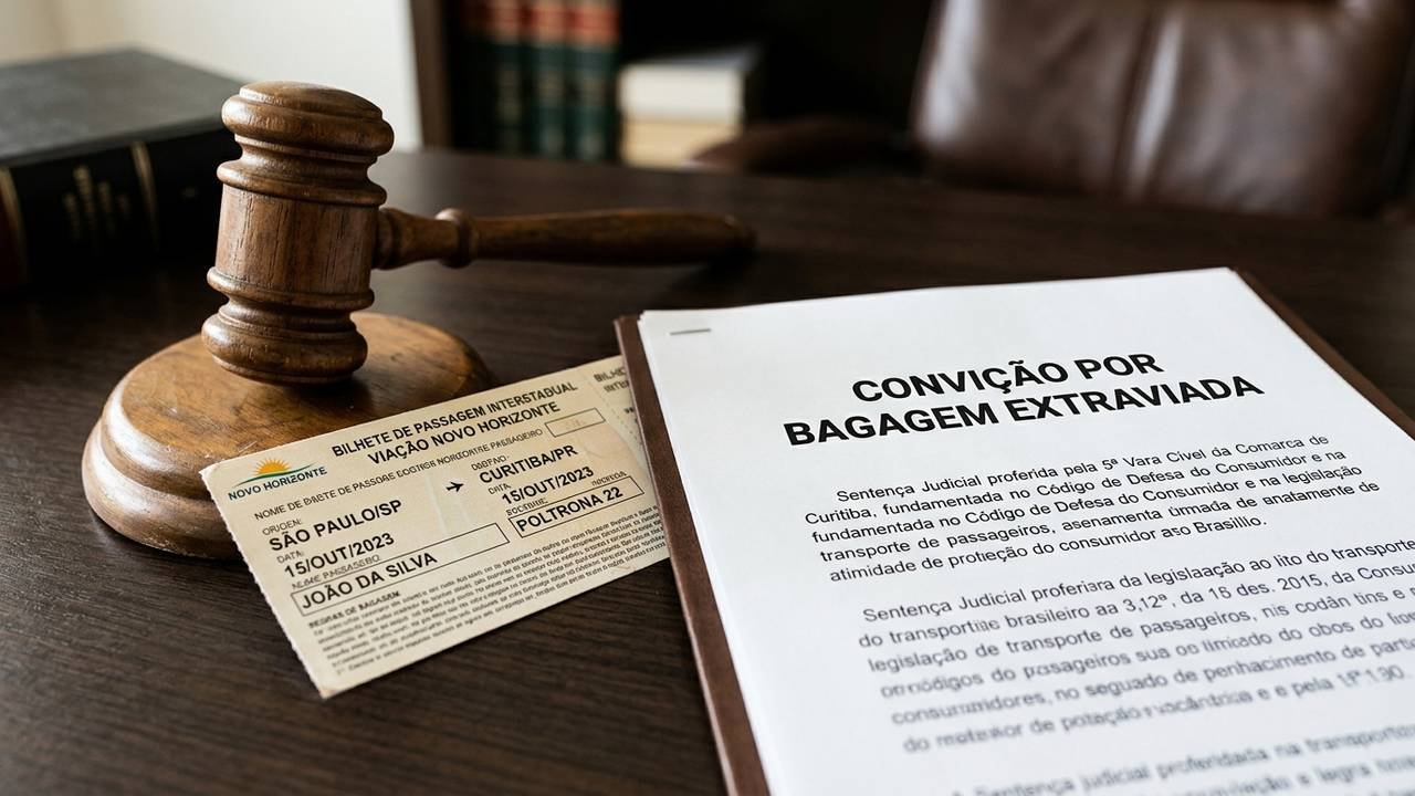 Passageiro tem mala extraviada em viagem interestadual de ônibus e viação é condenada a pagar indenização oficial estipulada pela ANTT