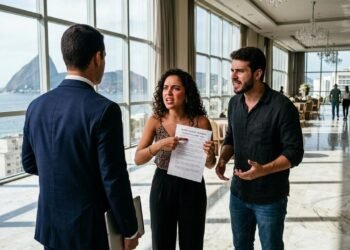 Hotel cobra R$ 40 mil pelo espaço de casamento e impede contratação de buffet externo, obrigando casal a utilizar cardápio próprio por valor mínimo por convidado