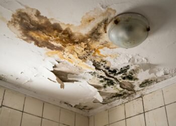vazamento em apartamento