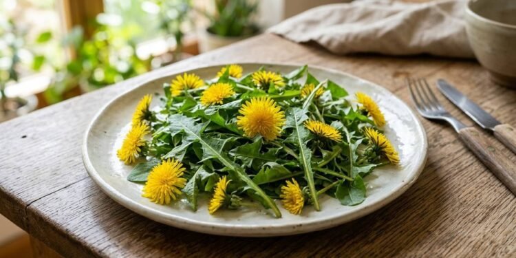 Dente-de-leão no prato: como colher e higienizar as folhas amargas e as flores amarelas dessa planta medicinal rica em nutrientes