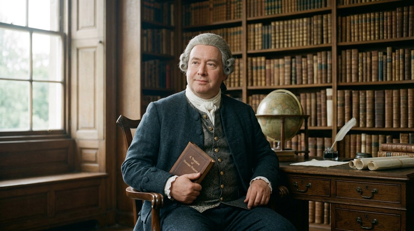 David Hume, filósofo escocês: “A arte cria uma vestimenta; a natureza produz o homem.”
