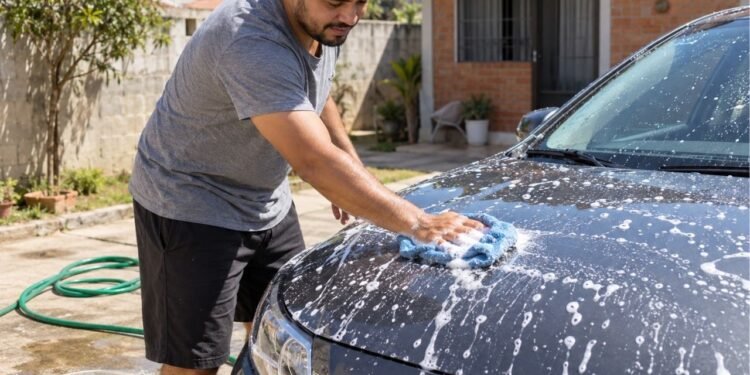 Misturar condicionador de cabelo de bebê com água para lavar o carro: para que serve e quando essa técnica é recomendada