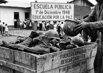 O país que aboliu seu exército em 1948: a decisão histórica da Costa Rica de investir o orçamento das forças armadas em saúde e educação