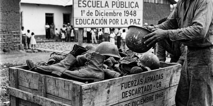 O país que aboliu seu exército em 1948: a decisão histórica da Costa Rica de investir o orçamento das forças armadas em saúde e educação